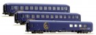 79002 LS Models Set of 3 Passenger cars City Night Line